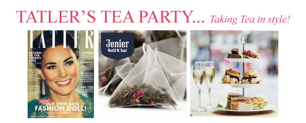Tatler Magazine features Jenier World of Teas